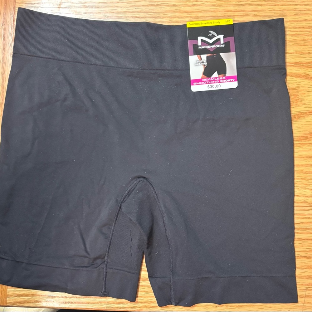 Maidenform Women's Black Shapewear Shorts